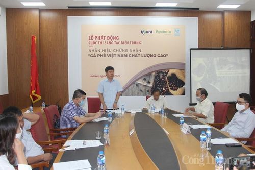 Phát động cuộc thi sáng tác biểu trưng nhãn hiệu chứng nhận cà phê Việt Nam chất lượng cao