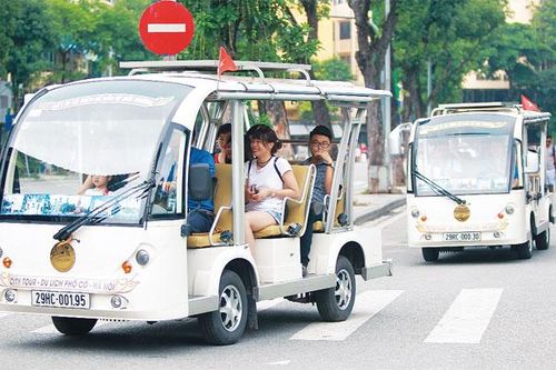 Mở rộng khu vực triển khai xe điện 4 bánh vận chuyển hành khách