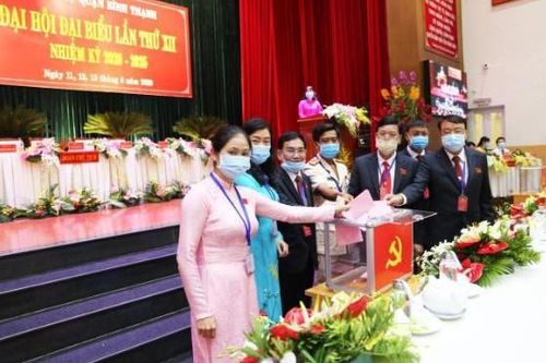 Đồng chí Vũ Ngọc Tuất tái đắc cử Bí thư Quận ủy quận Bình Thạnh