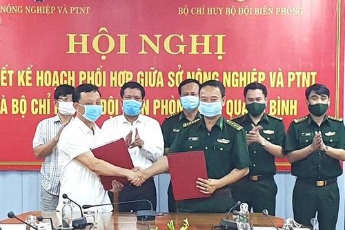 Nâng cao quy chế phối hợp giữa Sở Nông nghiệp - Phát triển nông thôn và Bộ Chỉ huy BĐBP Quảng Bình