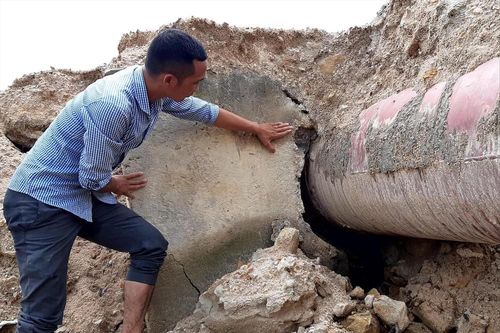 Công trình thủy lợi hơn 77 tỷ đồng: Chưa nghiệm thu đã hỏng