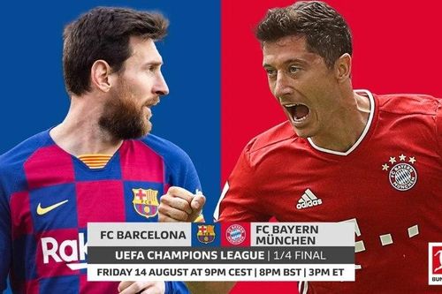 Xem trực tiếp Barca vs Bayern Munich tại đây