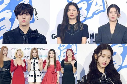 Kim Woo Seok, TWICE, Red Velvet, I*ZONE và ITZY đổ bộ thảm xanh 'Soribada Awards 2020'