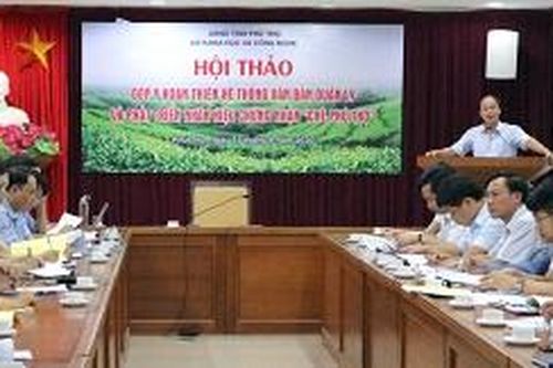 Hội thảo khoa học về quản lý, sử dụng và phát triển nhãn hiệu chứng nhận 'Chè Phú Thọ'