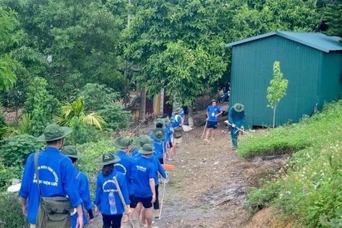 Sinh viên Đại học Điện lực nhiệt huyết từ những việc làm thiết thực