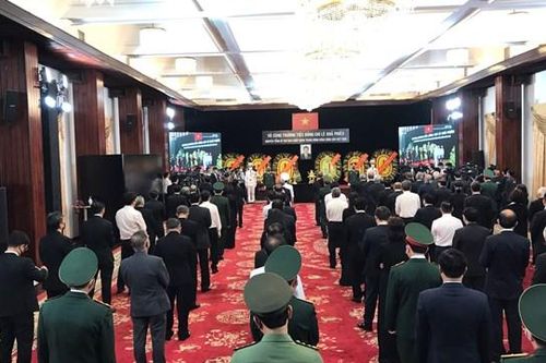 TP HCM: Tổ chức trọng thể Lễ viếng nguyên Tổng Bí thư Lê Khả Phiêu