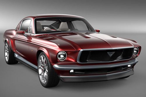 Xe điện Aviar R67 - con lai của Tesla Model S và Ford Mustang 1967