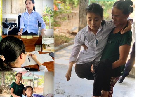 12 năm thực hiện giấc mơ giảng đường trên đôi chân của mẹ