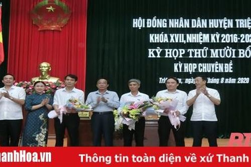 HĐND huyện Triệu Sơn khóa XVII bầu chức danh Phó Chủ tịch UBND huyện