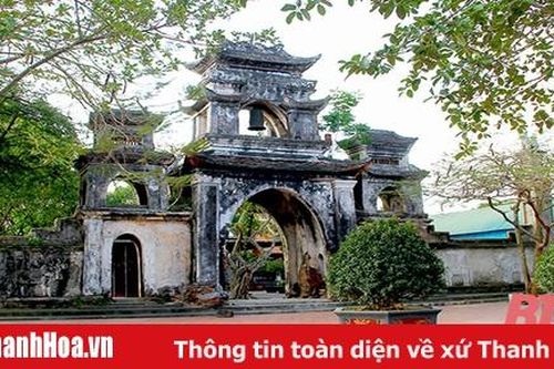 Di tích đền Thánh Cả - nét văn hóa truyền thống độc đáo của miền quê Hậu Lộc