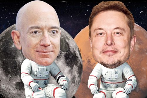 Jeff Bezos, Elon Musk và kế hoạch táo bạo chiếm lĩnh không gian