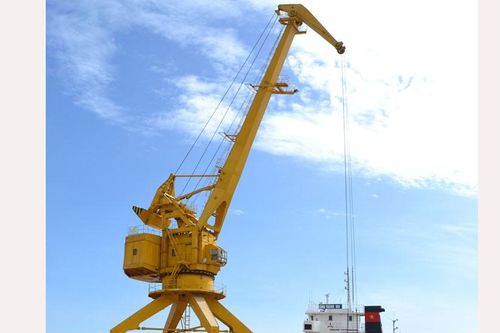 Đưa cần cẩu 'khủng' sức nâng 45 tấn ở ĐBSCL vào hoạt động