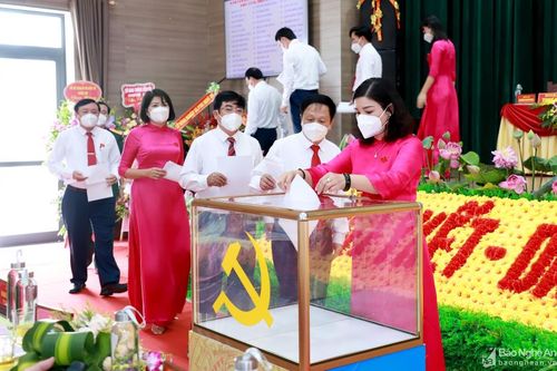 Danh sách Ban Chấp Đảng bộ, Ban Thường vụ Huyện ủy Nam Đàn khóa XXVII, nhiệm kỳ 2020 - 2025