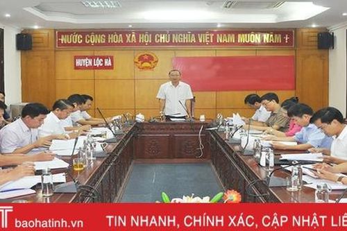 Giải ngân vốn đầu tư công ở Lộc Hà đạt 34,7% dự toán giao