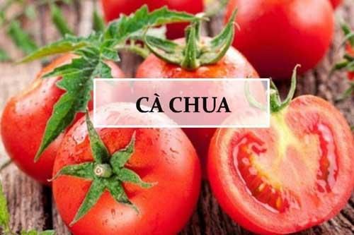 Cà chua - thực phẩm 'vàng' trong 'làng' trị mụn được chị em ưa chuộng