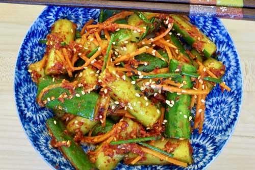 Học người Hàn cách làm kim chi dưa chuột, trong 'tích tắc' có ngay món ngon đãi cả nhà