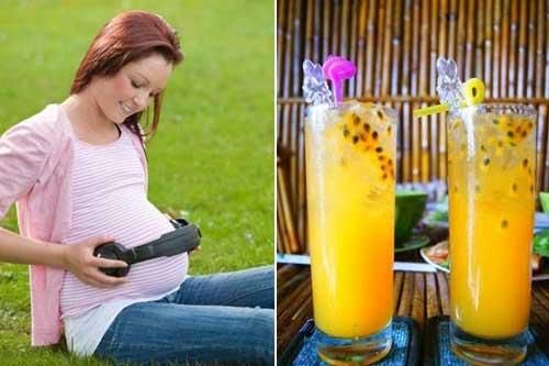 Chanh leo - thức uống 'vàng' tốt cho bà bầu