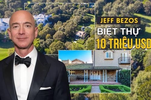 Cận cảnh ngôi biệt thự hơn 200 trăm tỷ đồng mà tỷ phú giàu nhất thế giới Jeff Bezos vừa tậu