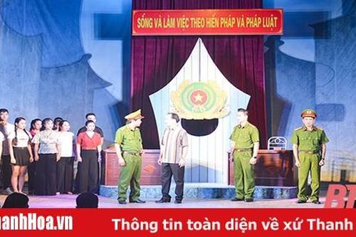 Hình tượng người chiến sĩ Công an Nhân dân qua vở chèo'Vụ án am Bụt Mọc'
