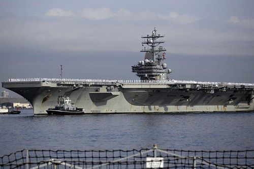 Mỹ điều tàu sân bay USS Ronald Reagan trở lại Biển Đông tập trận