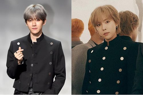Baekhyun và Jinwoo đụng hàng áo khoác 2.800 USD