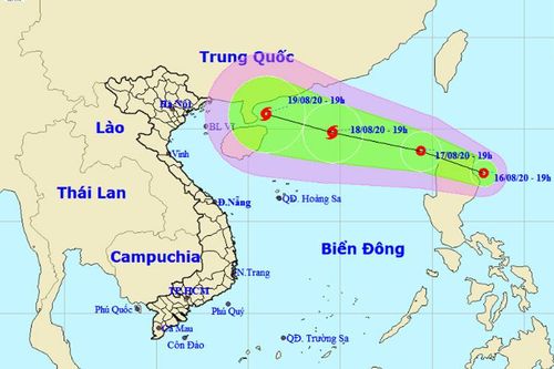 Xuất hiện áp thấp nhiệt đới giật cấp 8 gần Biển Đông