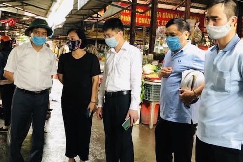 Quận Lê Chân (Hải Phòng) thành lập 12 chốt kiểm soát dịch bệnh tại các chợ