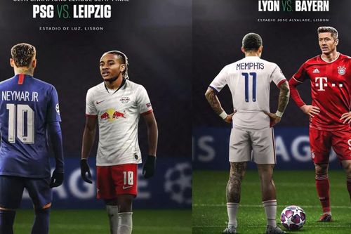 Xác định 4 cái tên giành vé vào bán kết Champions League