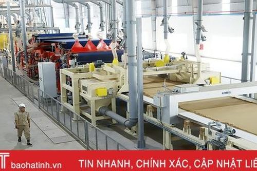 Nhà máy sản xuất gỗ lớn nhất Hà Tĩnh thu mua hơn 1.000 tấn gỗ nguyên liệu/ngày