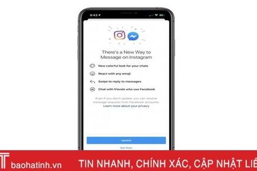 Facebook nhập tính năng chat trên Instagram vào Messenger