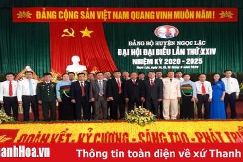 Đồng chí Lê Văn Tuấn được bầu giữ chức Bí thư Huyện ủy Ngọc Lặc