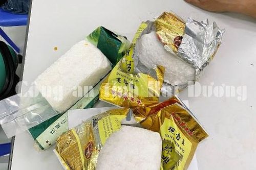 Hải Dương: Bắt vụ vận chuyển hơn 3 kg ma túy tổng hợp