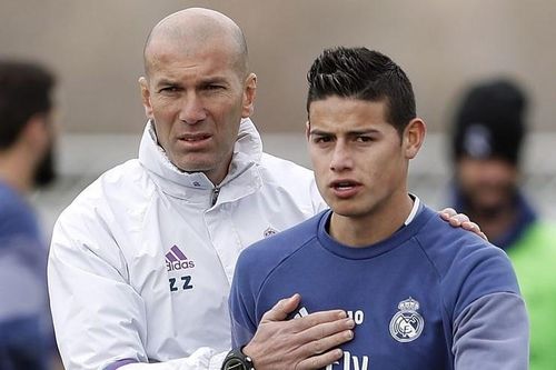 James: 'Zidane ưu ái một số cầu thủ'
