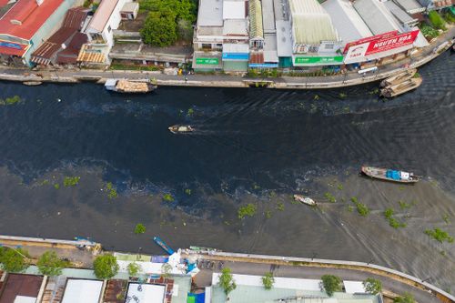 Tái diễn dòng nước đen trên sông Cái Lớn