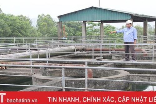 Công suất đạt 7.000 m3 ngày/đêm, Nhà máy Nước Nghi Xuân vẫn khó mở rộng mạng lưới khách hàng