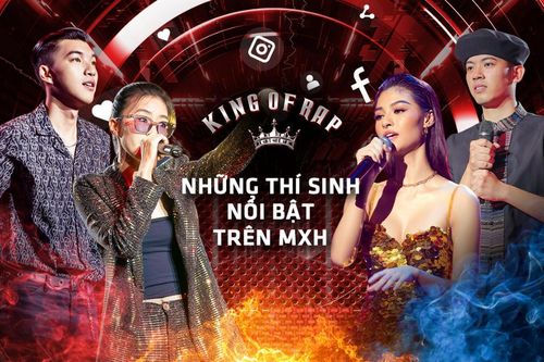 Loạt thí sinh King of Rap phủ sóng khắp mạng xã hội: HIEUTHUHAI có phải hot nhất?