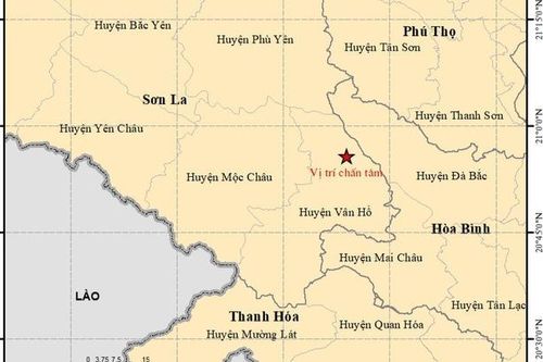 Sơn La xảy ra động đất 4,3 độ richter vào sáng nay