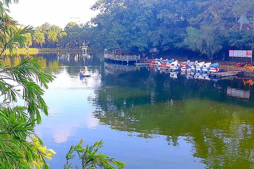 Biêng biếc hồ thu