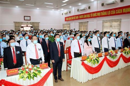 Đại hội Đại biểu Đảng bộ huyện Cam Lộ lần thứ XVI, nhiệm kỳ 2020-2025