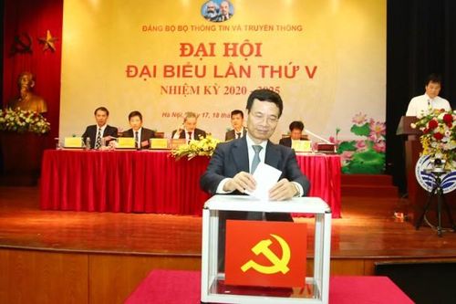 Thứ trưởng Phạm Anh Tuấn được bầu làm Bí thư Đảng ủy Bộ Thông tin và Truyền thông