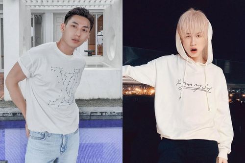 Isaac mặc áo Louis Vuitton, Jack trông ngày càng nữ tính