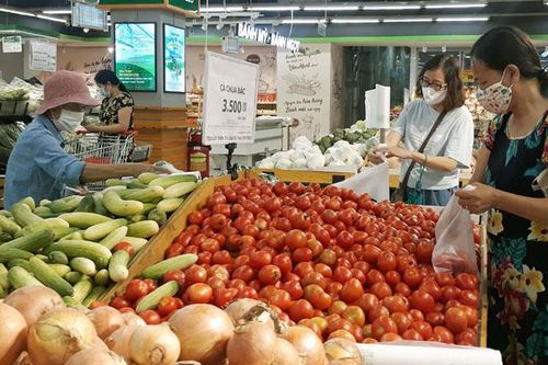 Chợ đầu mối, siêu thị: Vừa bảo đảm chống dịch Covid-19, vừa cung ứng đủ hàng hóa