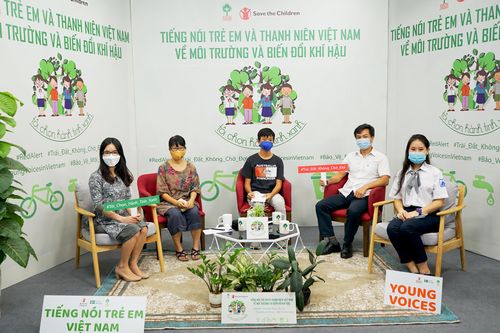 Tiếng nói của trẻ em và thanh thiếu niên trong bảo vệ môi trường