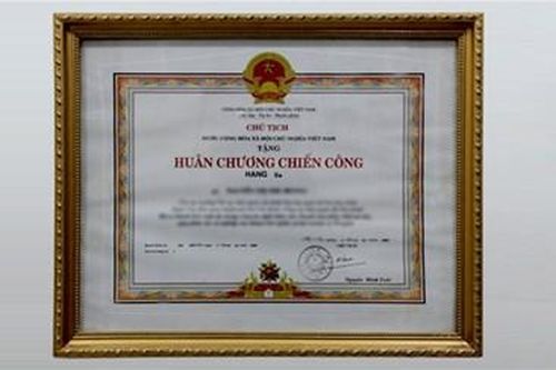 Mức tiền thưởng Huân chương Chiến công hạng Ba
