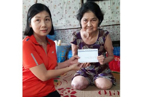 137,8 triệu đồng giúp bệnh nhân nghèo