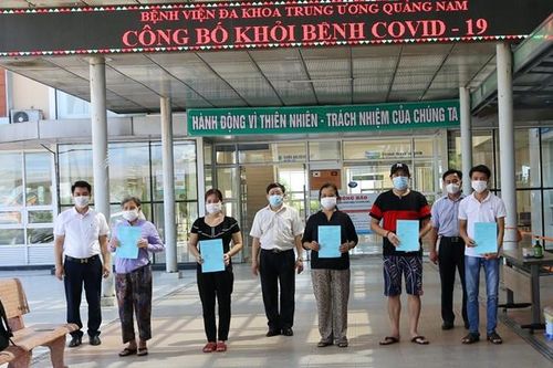 Quảng Nam công bố khỏi bệnh cho 11 trường hợp mắc Covid-19