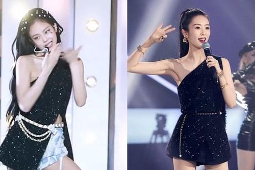 So độ gợi cảm của 2 mỹ nhân Đồng Dao và Jennie (BlackPink) khi đụng đồ