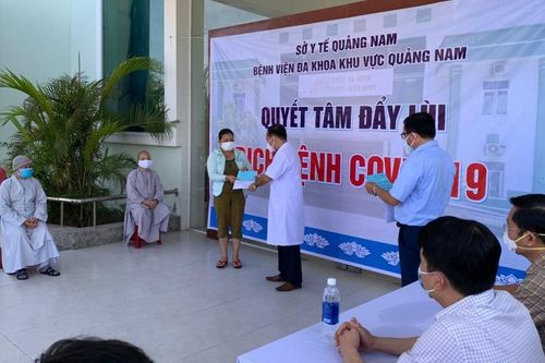 11 bệnh nhân mắc COVID-19 ở Quảng Nam khỏi bệnh xuất viện