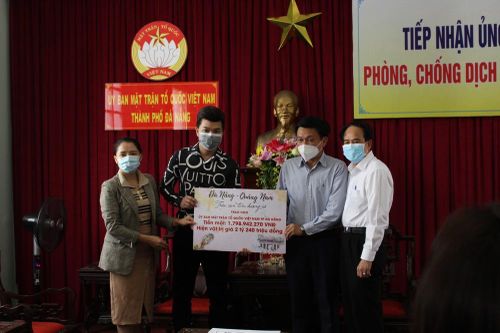 Hơn 4 tỷ đồng hỗ trợ Đà Nẵng chống dịch