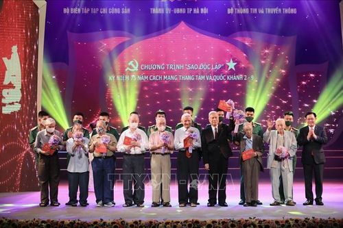 Nhân 75 năm Quốc khánh 2/9: Giao lưu nghệ thuật 'Sao Độc lập'